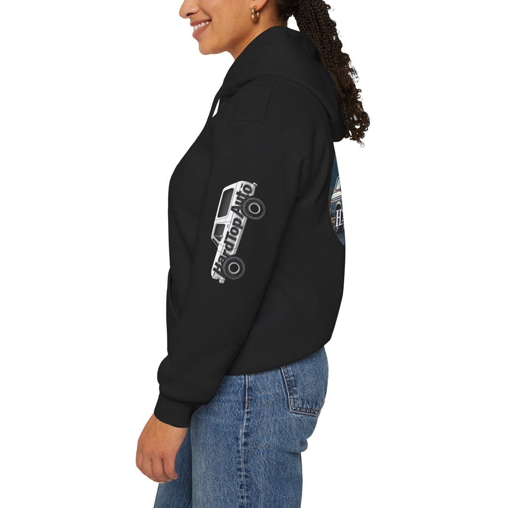 Hardtop Auto Retro Car Hoodie — Vintage Graphic Sweatshirt