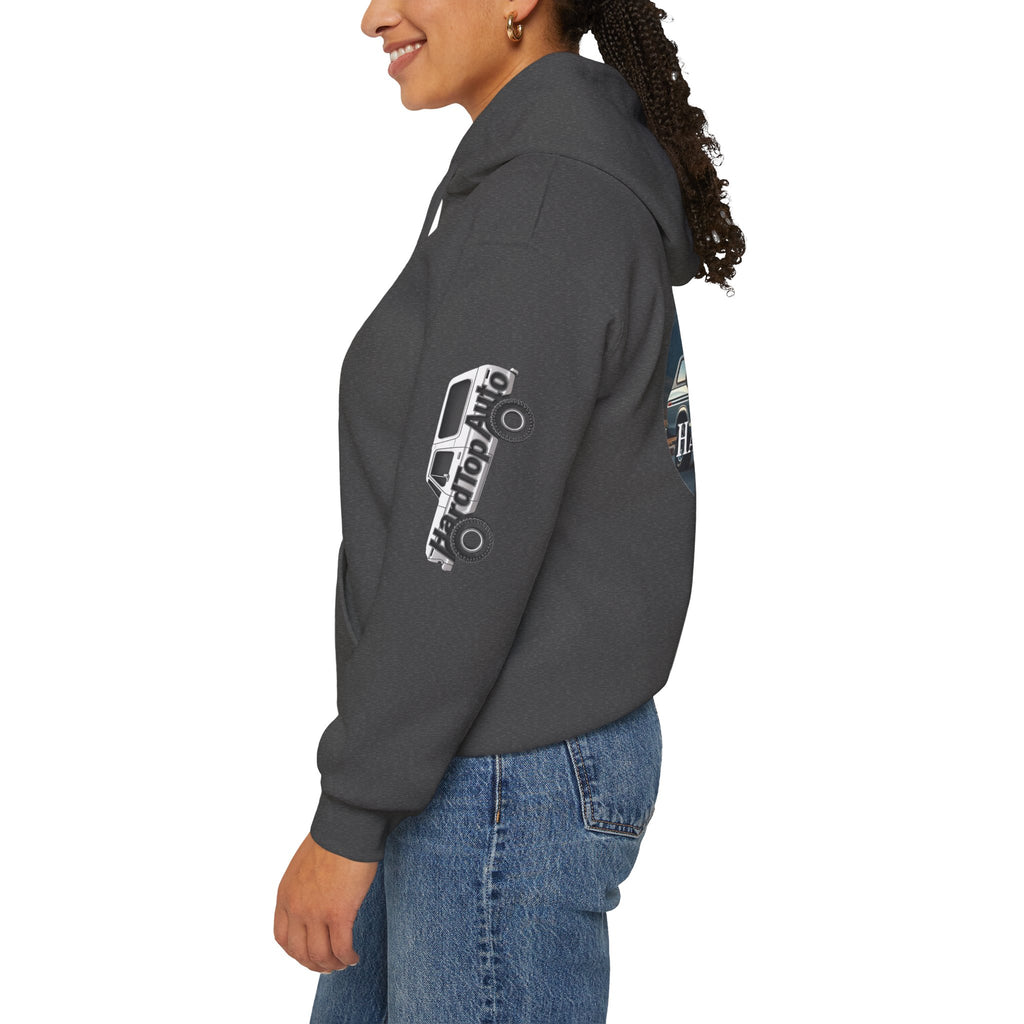 Hardtop Auto Retro Car Hoodie — Vintage Graphic Sweatshirt