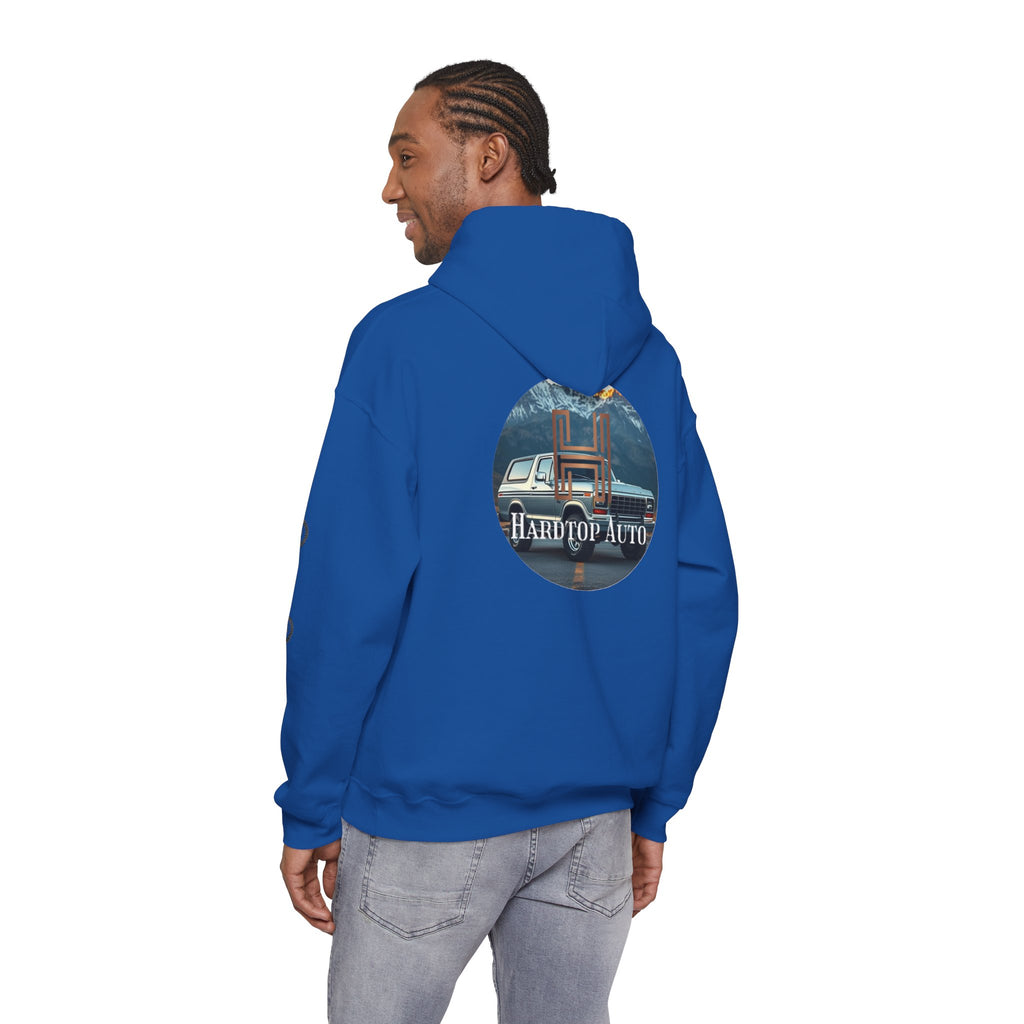 Hardtop Auto Retro Car Hoodie — Vintage Graphic Sweatshirt