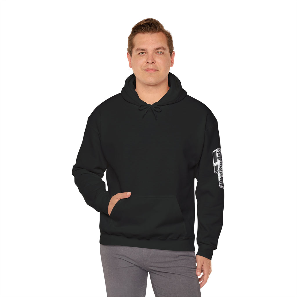 Hardtop Auto Retro Car Hoodie — Vintage Graphic Sweatshirt