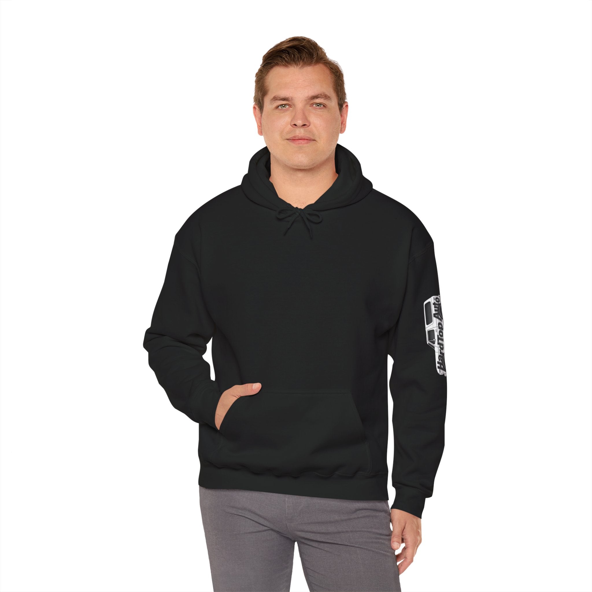 Hardtop Auto Retro Car Hoodie — Vintage Graphic Sweatshirt