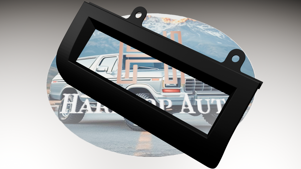 Carbon Fiber Climate Control Bezel for 1992-1997 F-Series Pickups